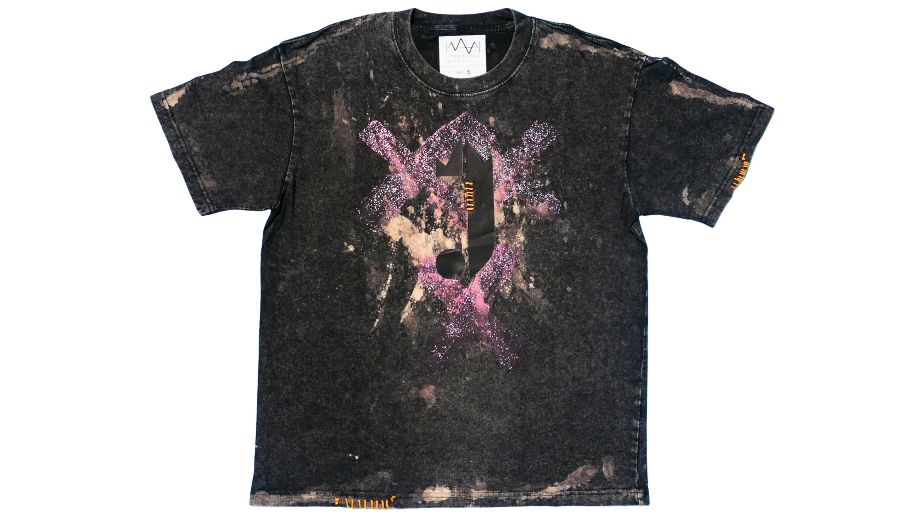 1 0f 1 J Logo King of R&B T-Shirt (Black, Pink, Beige, Orange)