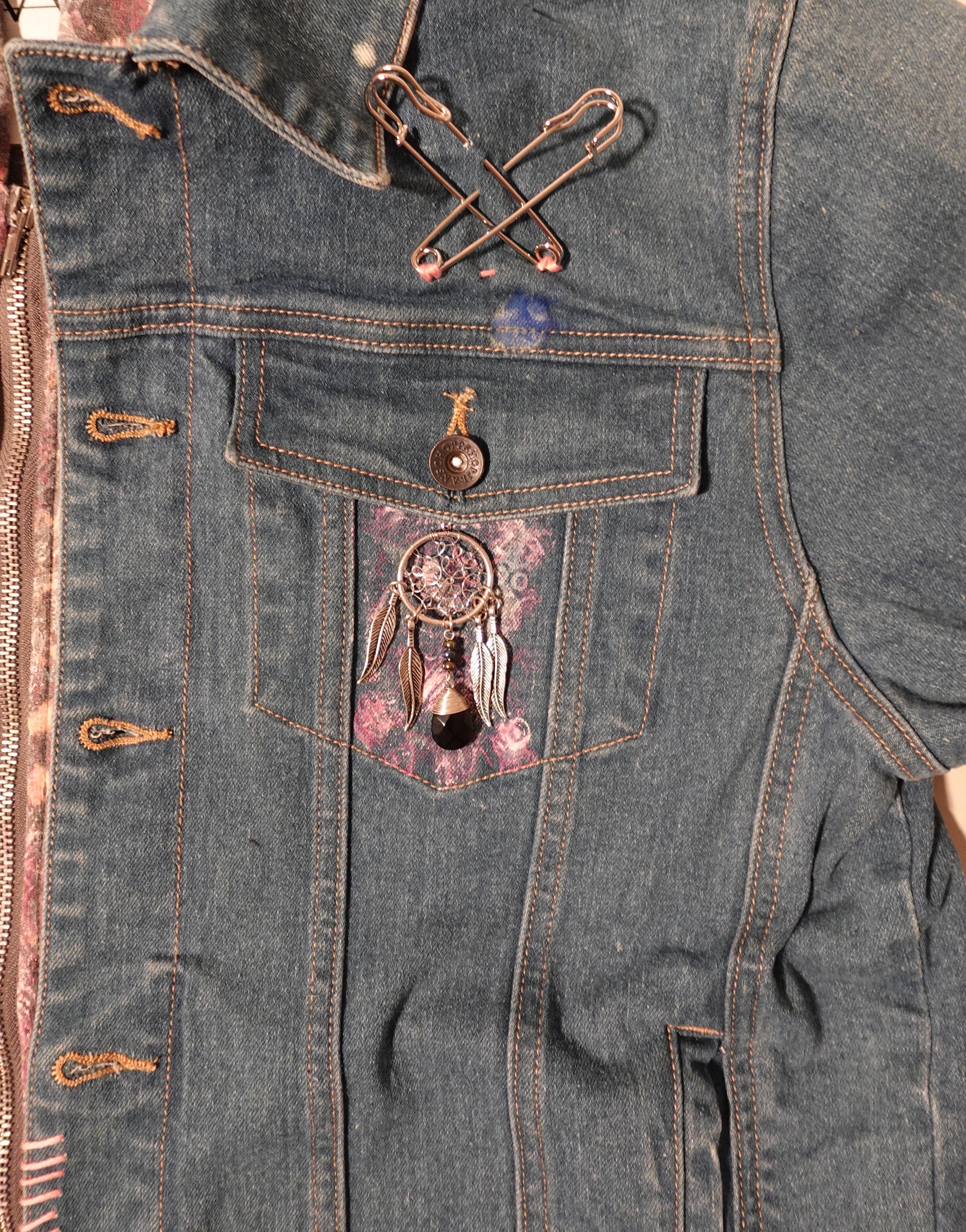 1 0f 1 J King of R&B Jean Jacket Hoodie (Black, Yellow, Peach, Grey)