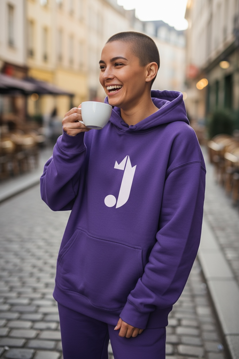 J King of R&B Hoodie (Purple)