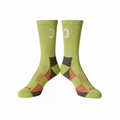 J Logo Socks (Lime Green)