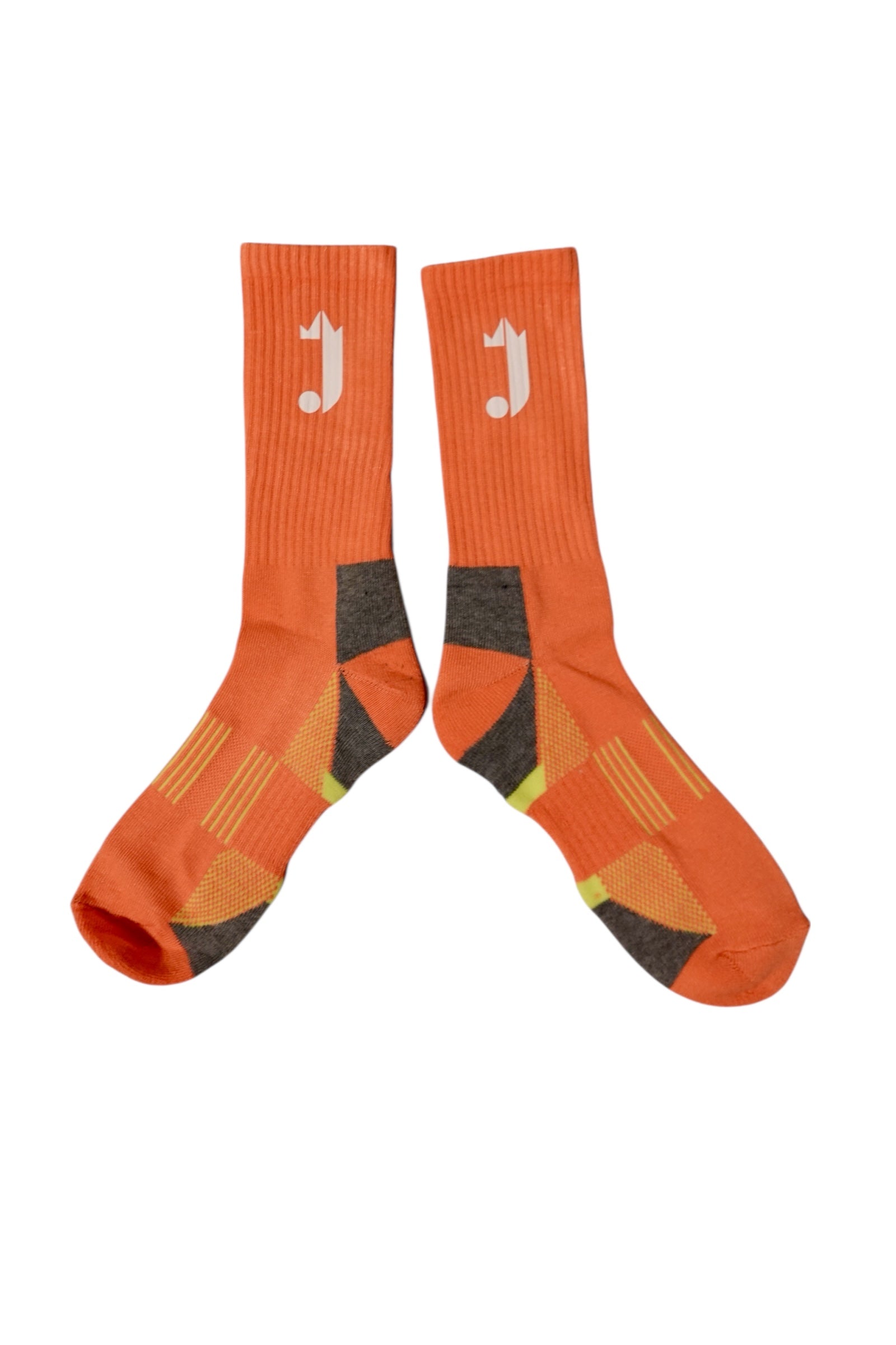 J Logo Socks (Orange)