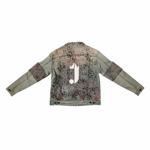 1 0f 1 J King of R&B Jean Jacket  (Blue, Pink, Black)