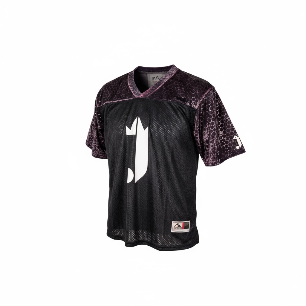 1 0f 1 J King of R&B Stadium Jersey (Black, Purple, White)