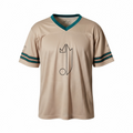 J Logo King of R&B Jersey (Beige, Green)