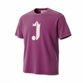 J Logo T-Shirt (Washed Out Purple) White J Logo