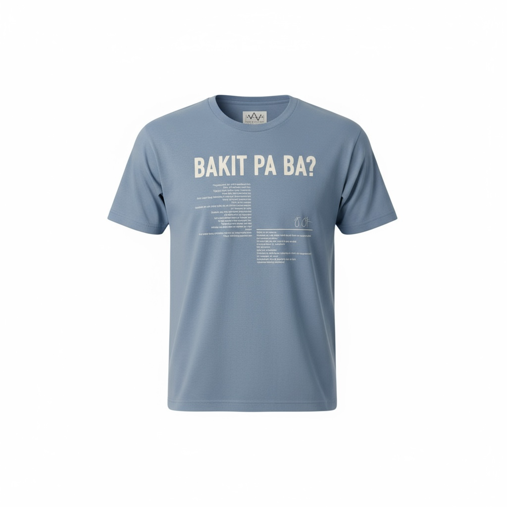 Bakit Pa Ba T-Shirt (Powder Blue)