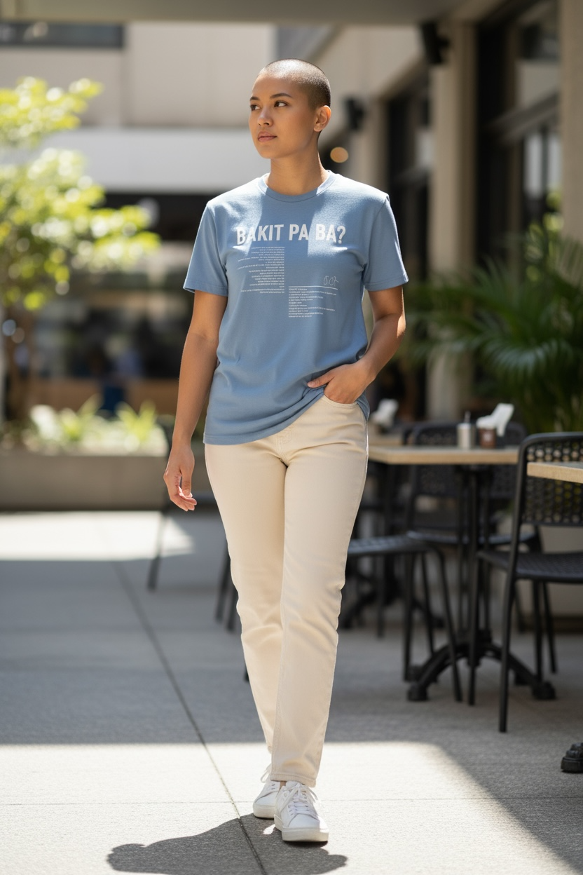 Bakit Pa Ba T-Shirt (Powder Blue)