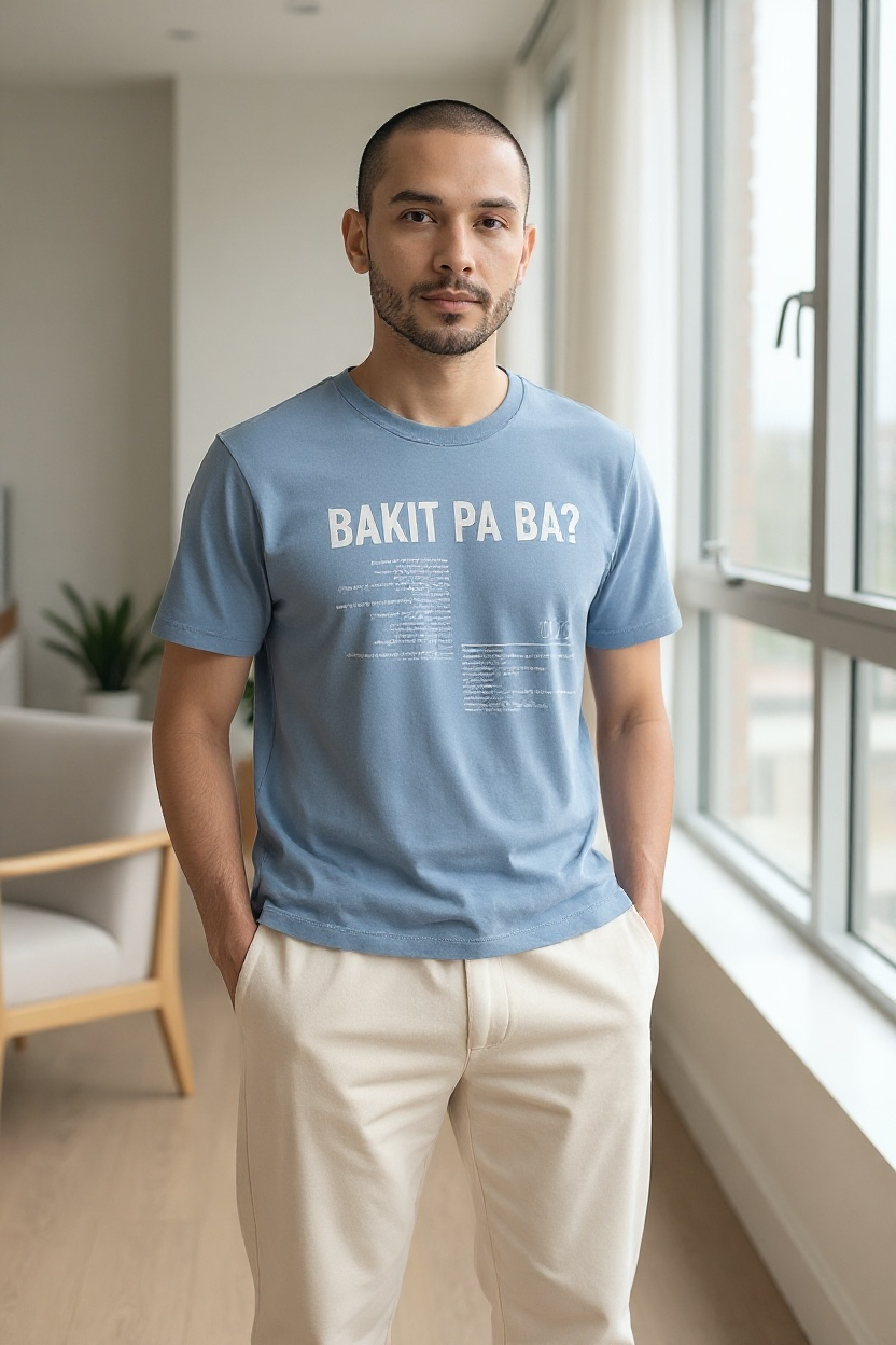 Bakit Pa Ba T-Shirt (Powder Blue)
