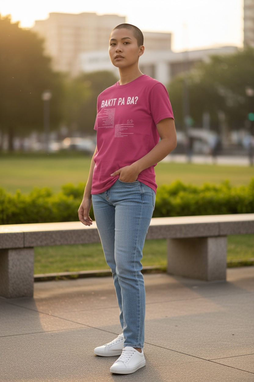 Bakit Pa Ba T-Shirt (Hot Pink)