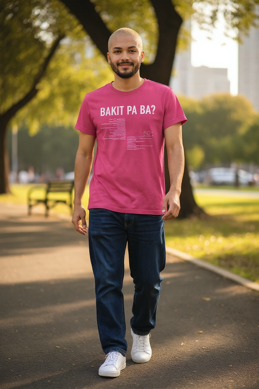 Bakit Pa Ba T-Shirt (Hot Pink)