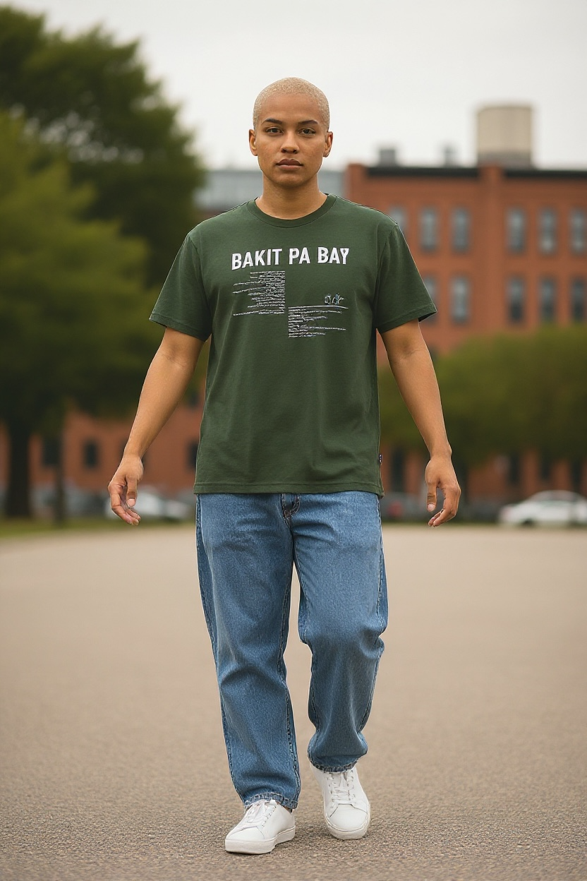 Bakit Pa Ba T-Shirt (Dark Green)