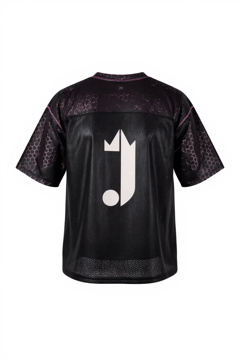 1 0f 1 J King of R&B Stadium Jersey (Black, Purple, White)