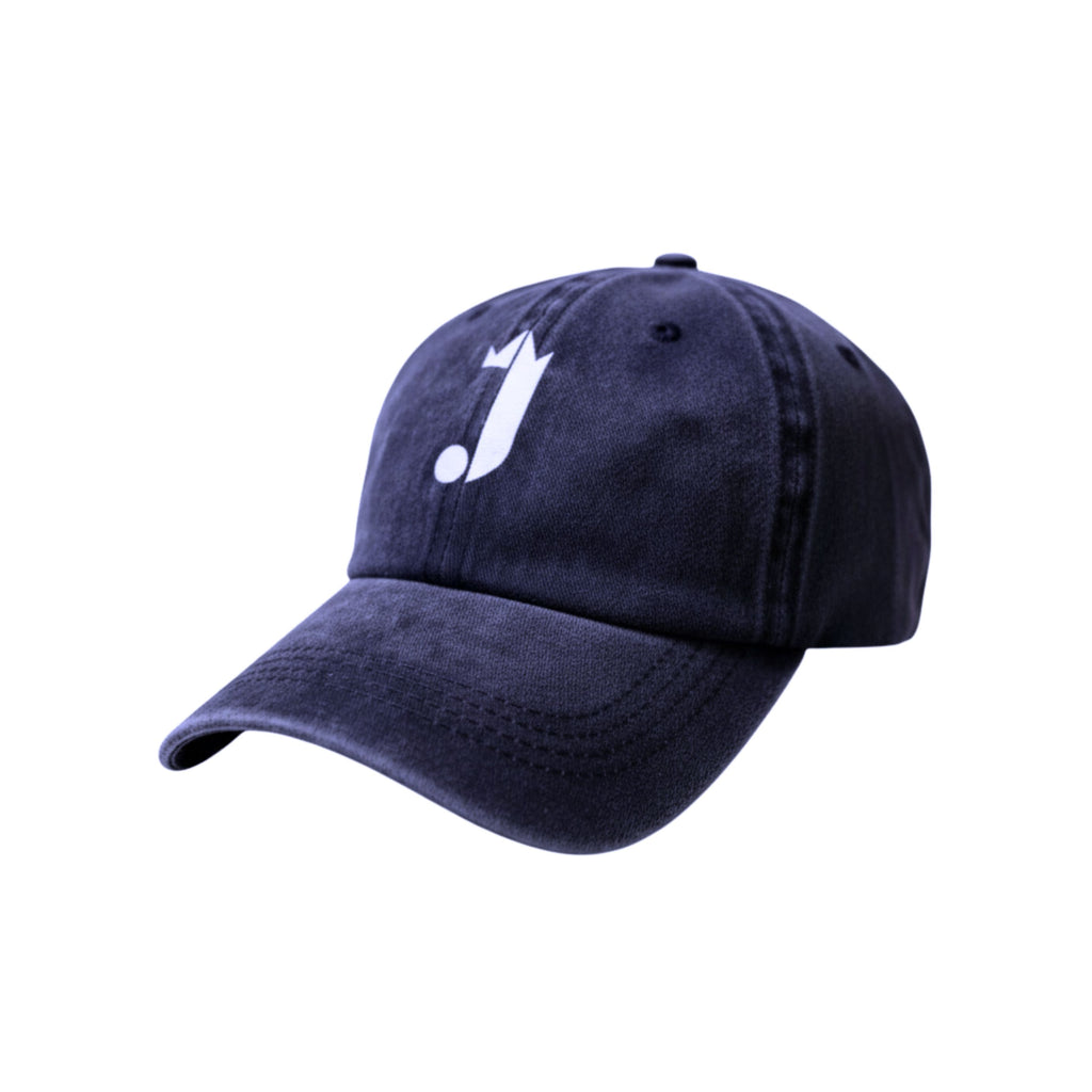 J Baseball Cap (Dark Navy Blue)