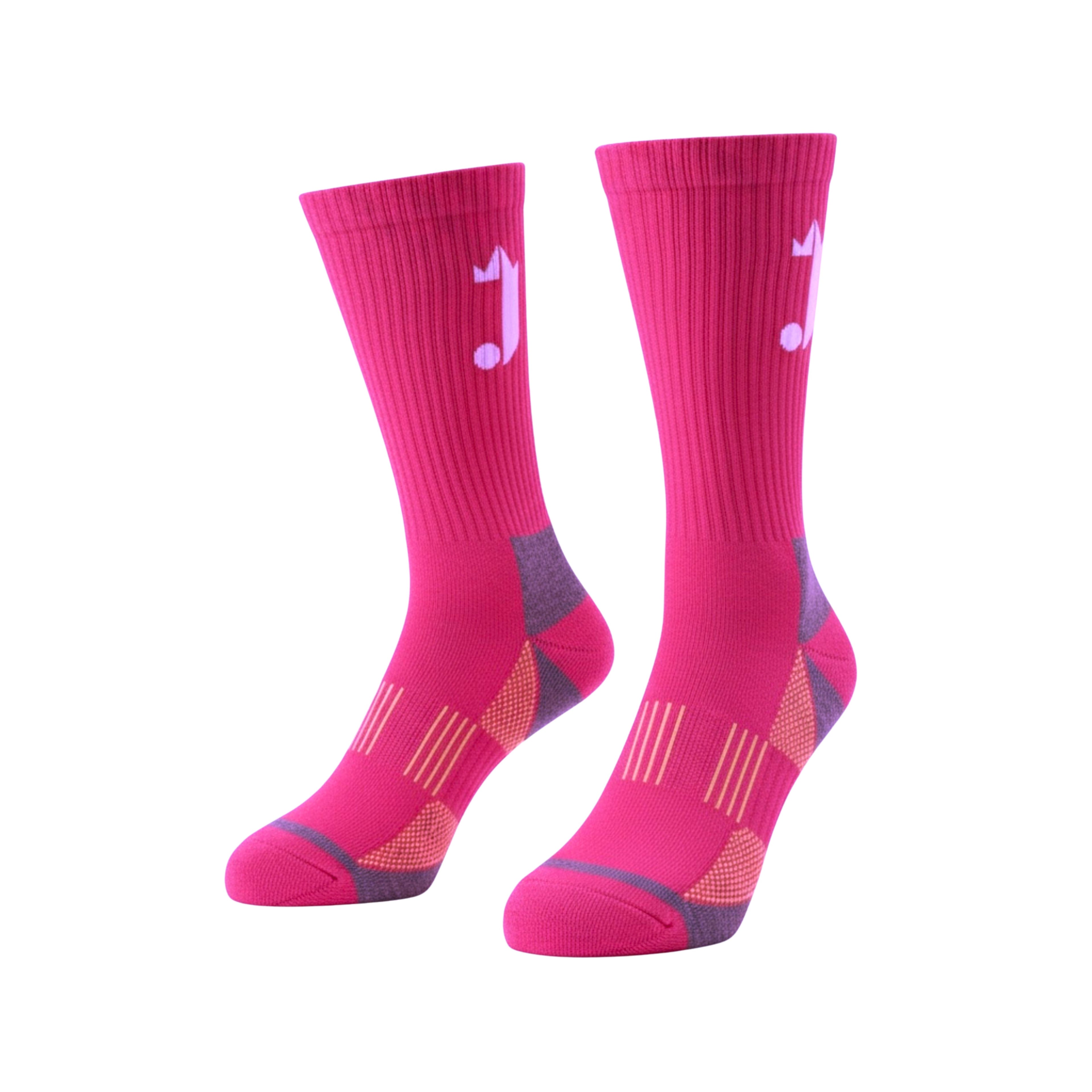 J Logo Socks (Pink)